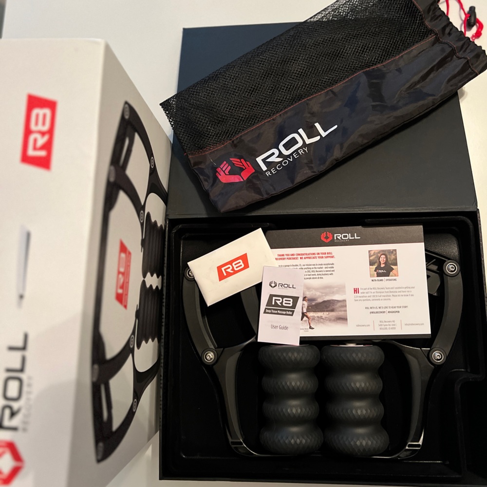 R8 Roll Recovery Deep Tissue Massage Roller - Gym / Workout / Run